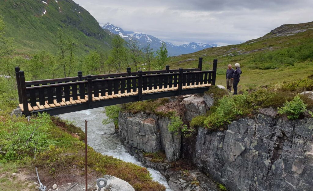 bru-Naustådalen i trevirke